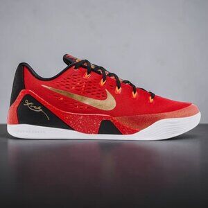 Nike Kobe 9 EM Low Protro 'China' Mens Basketball Shoe University Red IH1400 600